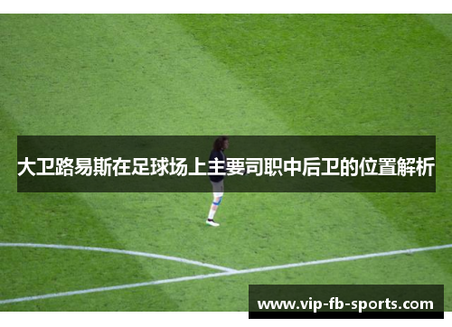 大卫路易斯在足球场上主要司职中后卫的位置解析 大卫路易斯在足球场上主要司职中后卫的位置解析